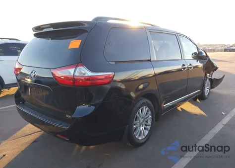 2017 Toyota Sienna Xle Premium 8 Passenger z USA, uszkodzony, nr VIN 5TDYZ3DC0HS846619